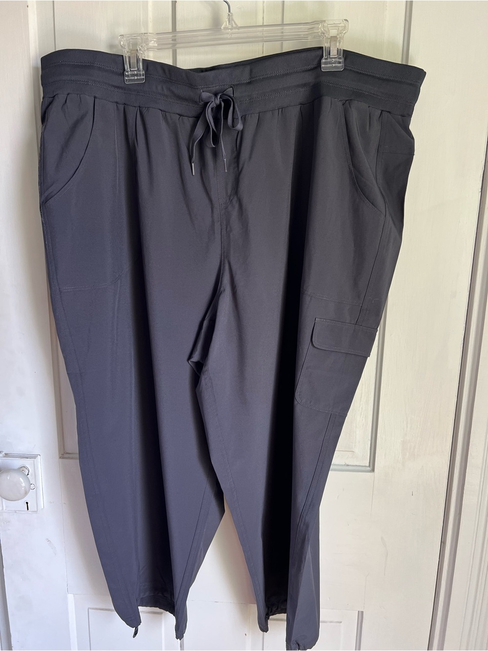 RBX Women's Dark Gray Drawstring Capris size 2 XL